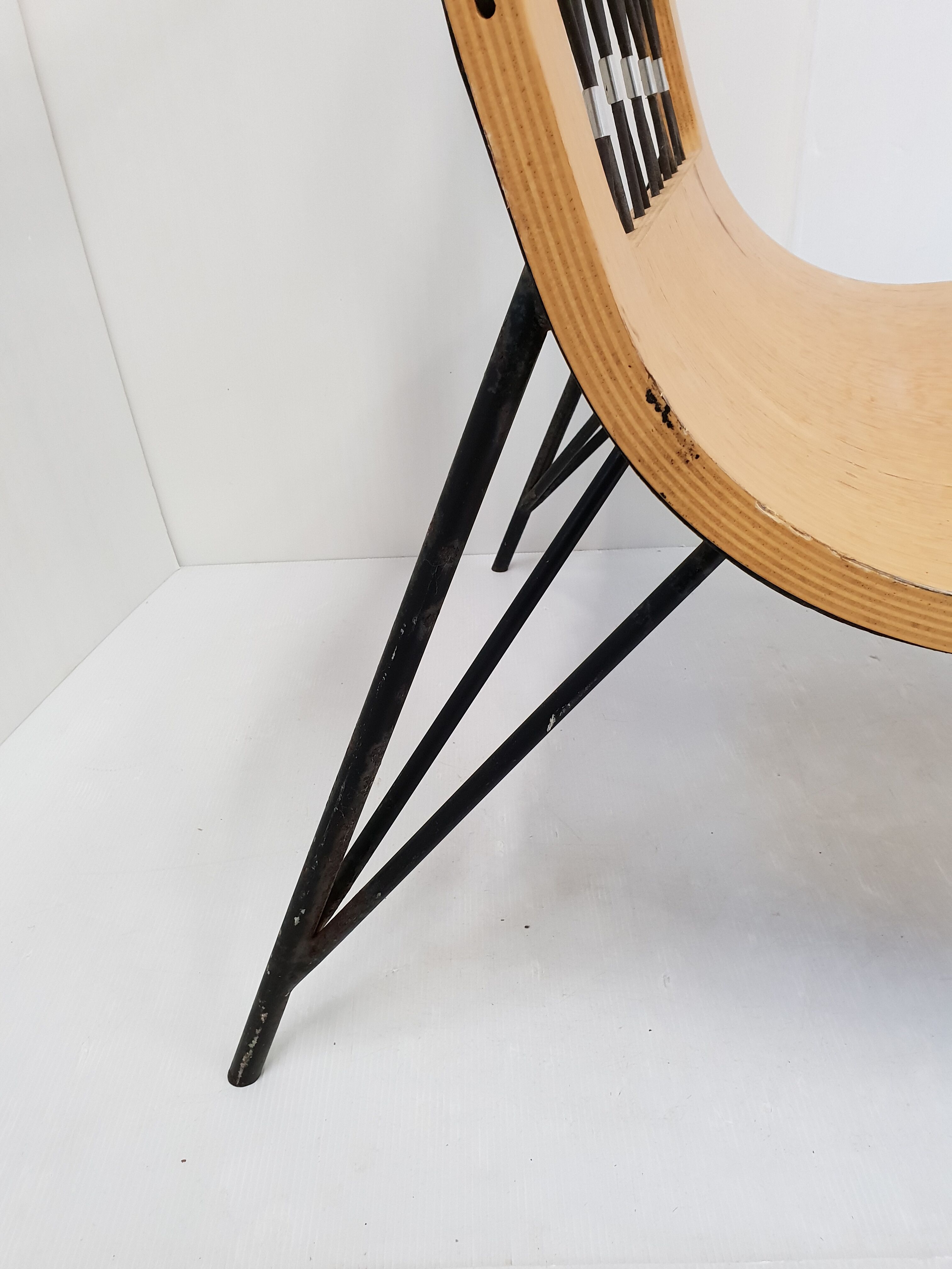 Vintage 1950 long chair