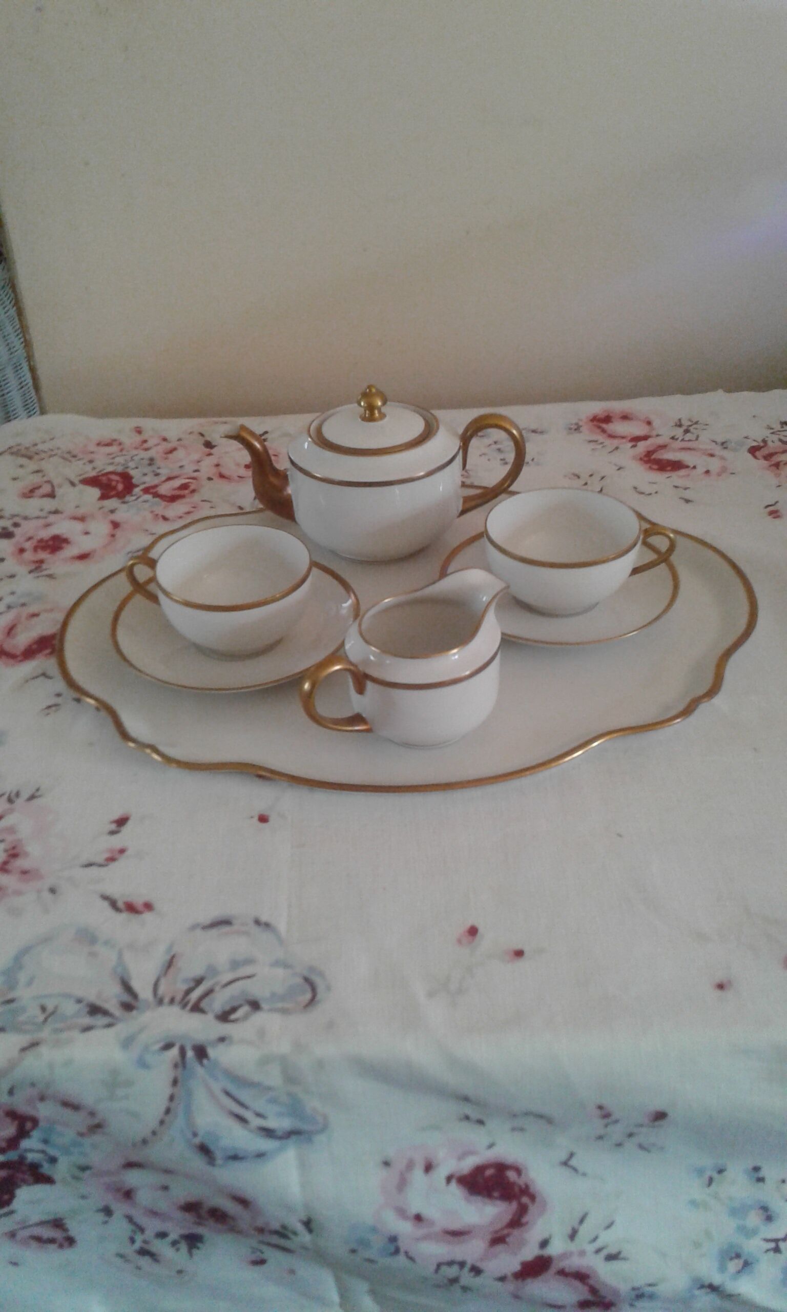 Breakfast tray Raynaud Limoges