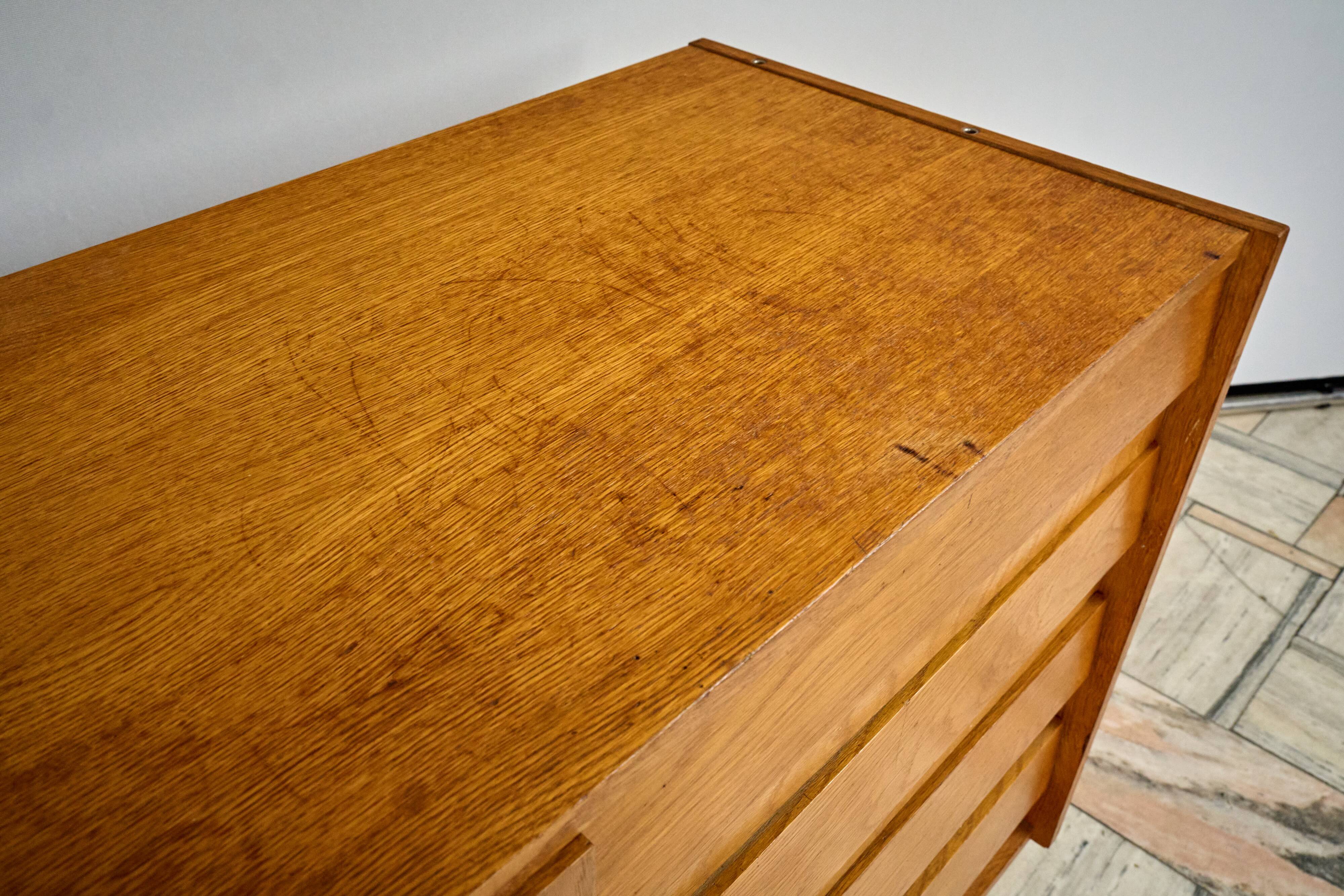 Vintage Oak Sideboard by Jiří Jiroutek, 1960s, Czechoslovakia