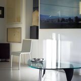 Isamu Noguchi coffee table in black ash