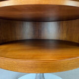 Arkana Maurice Burke, swivel side table with tulip base.
