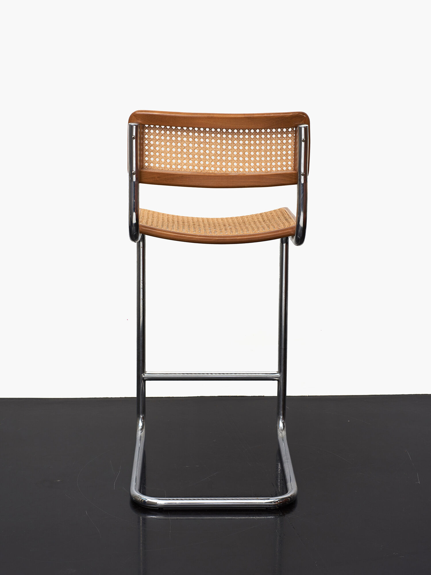 Set of 2 Marcel Breuer design bar stools produced by Cidue, Italy 1970s