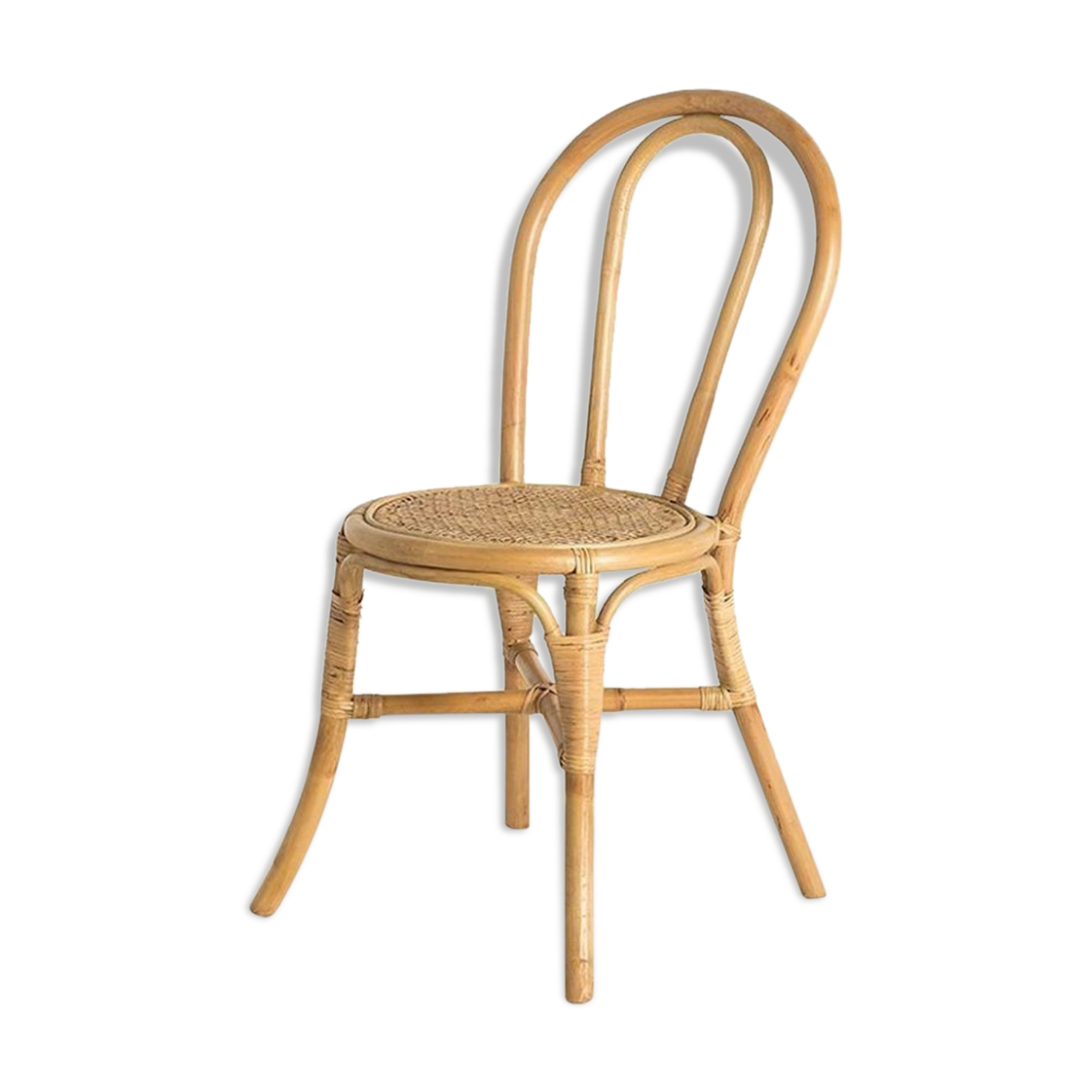 Rattan bistro chair