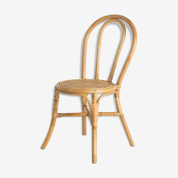 Rattan bistro chair