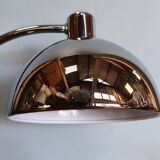 Vintage chrome metal desk lamp
