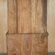 19th-century Anglo-Indian colonial hardwood library on a chest of drawers.