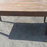 Large table 181 cm of cherry and oak farm