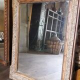 Louis XV style gilded mirror 78x111cm