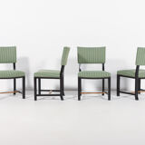 Set of 4 chairs by Otto Schulz Sweden 1940