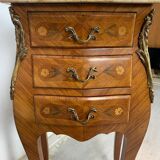 Pair of marble bedside tables