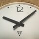 Vintage Office Wall Clock from Pragotron, 1980s