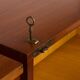 Italian mid century modern extra large wall unit with hidden desk, 1960s