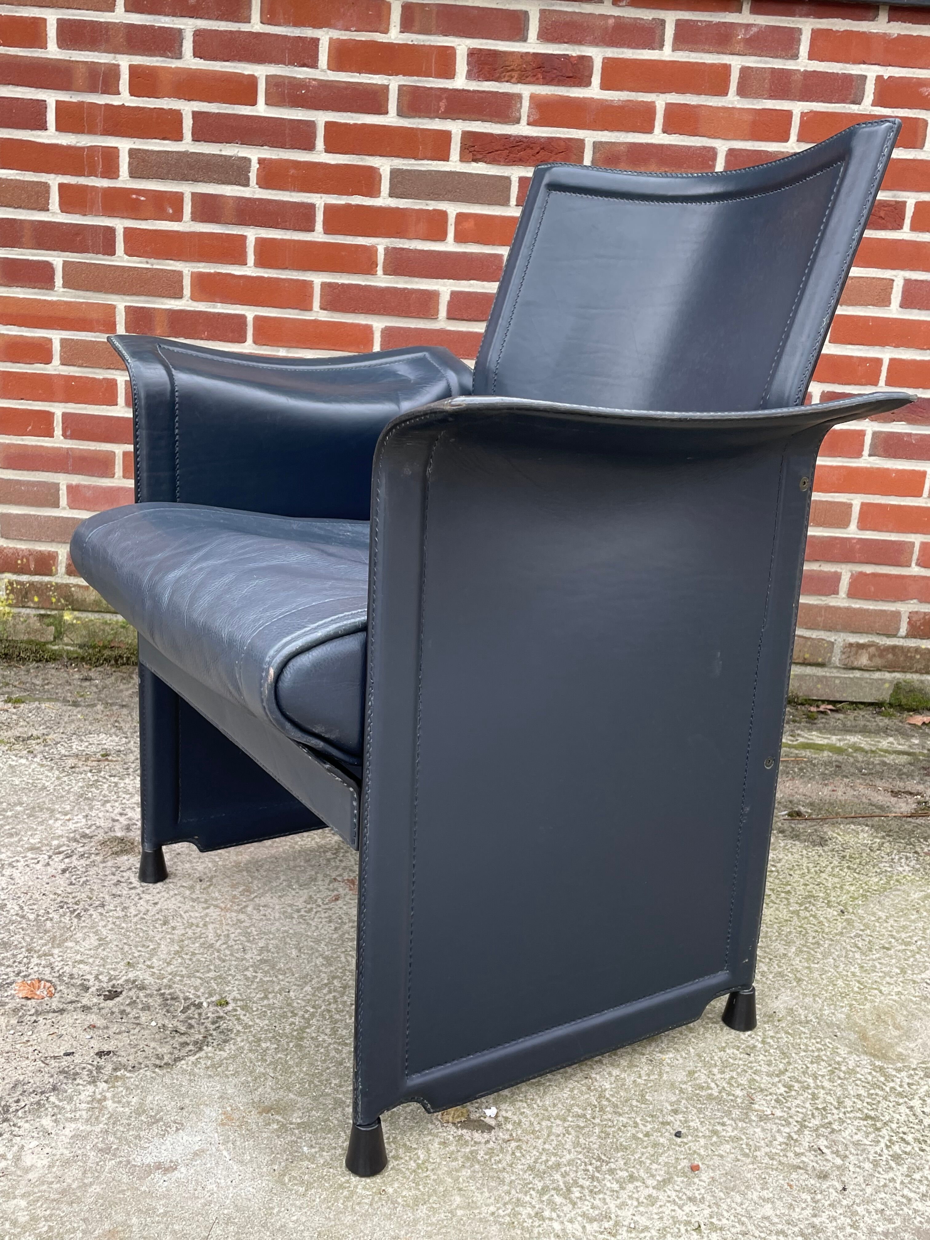 Vintage Tito Agnoli for Matteo Grassi dining chair Design