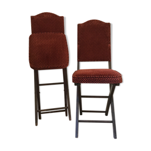 Lot de 2 chaises d'appoint