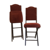 Lot de 2 chaises d'appoint
