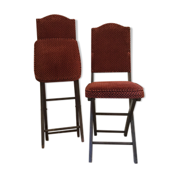 Lot de 2 chaises d'appoint