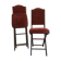Lot de 2 chaises d'appoint