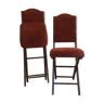 Lot de 2 chaises d'appoint