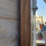 Burmese teak mirror
