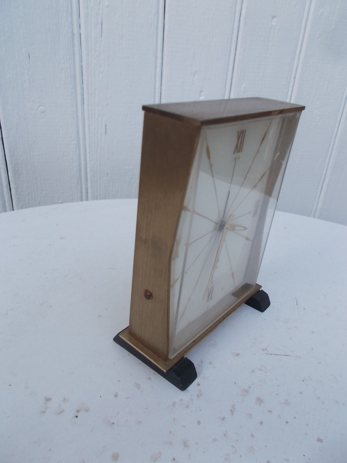 Jaz brass alarm clock
