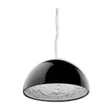 Suspension skygarden flos laquee noire grand modèle