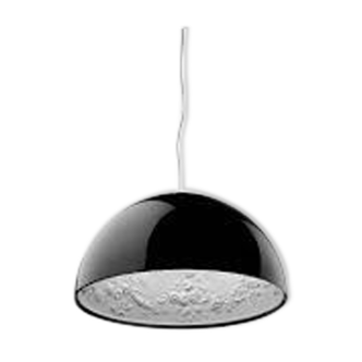 Skygarden Flos black lacquered suspension large model