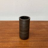 Vase de poterie de studio brutaliste allemand du milieu du siècle de Petra Töpferei, années 1960