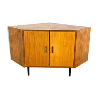 Retro corner TV cabinet
