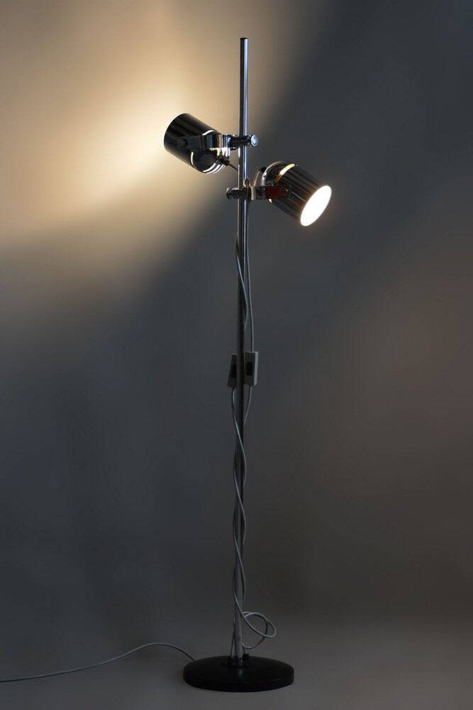 Mid-Century Modern Floor Lamp by J. Indra for Combi Lux, Czech, 1960s