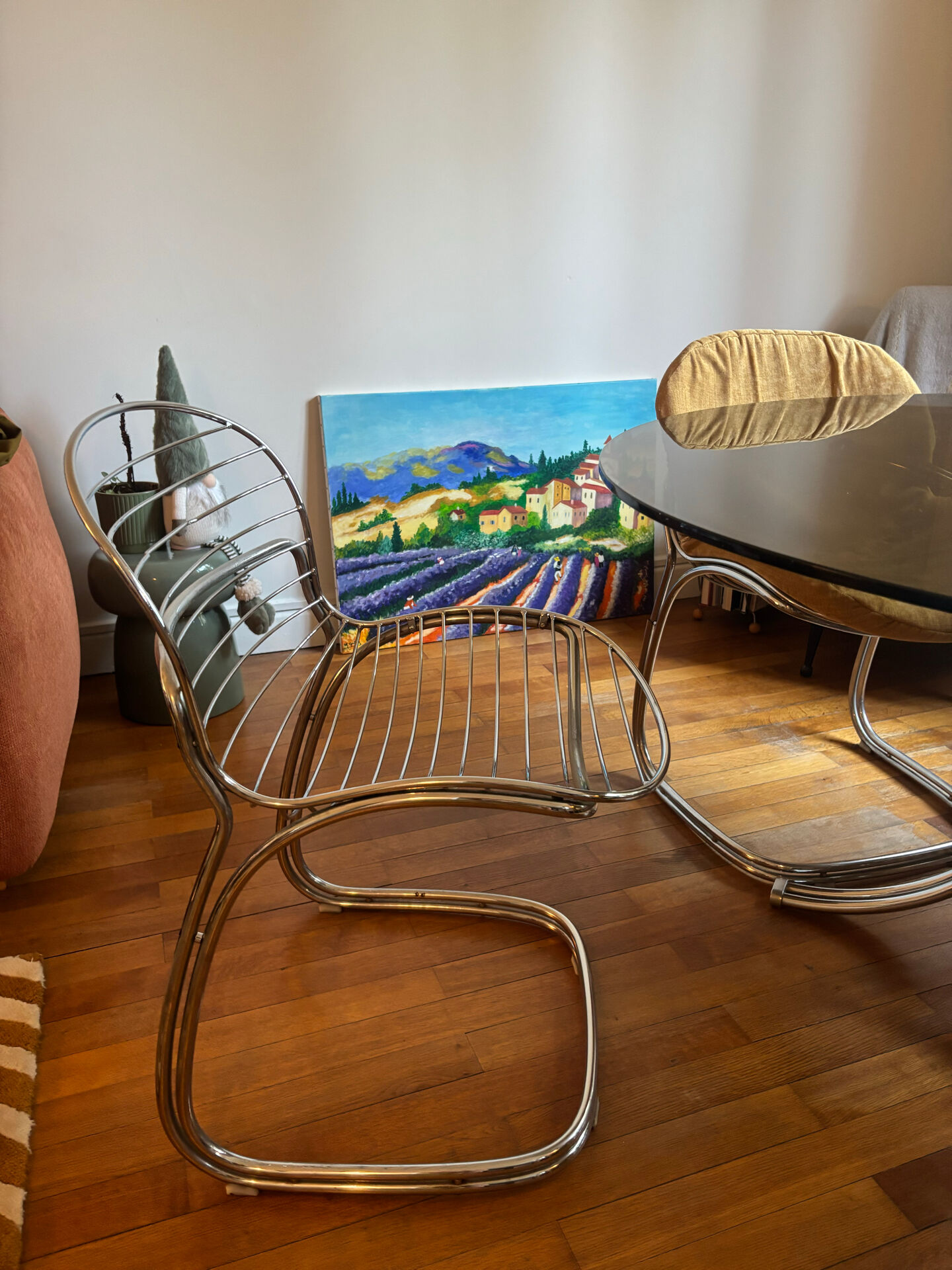 Table + chairs Gaston Rinaldi