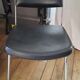 Fauteuil et chaise de bureau année 60 skaï