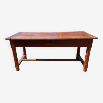 19th Century Country Farmhouse Table in Cherry