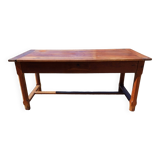 Table de Ferme Campagnarde 19éme en Merisier