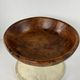 Large plate made of thuya root, Morocco, 1980s, Ø70 cm