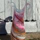 handmade blown glass vase