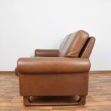 Mid-Century Danish Leather Sofa, 1960s