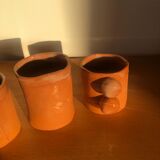 Red earth cups