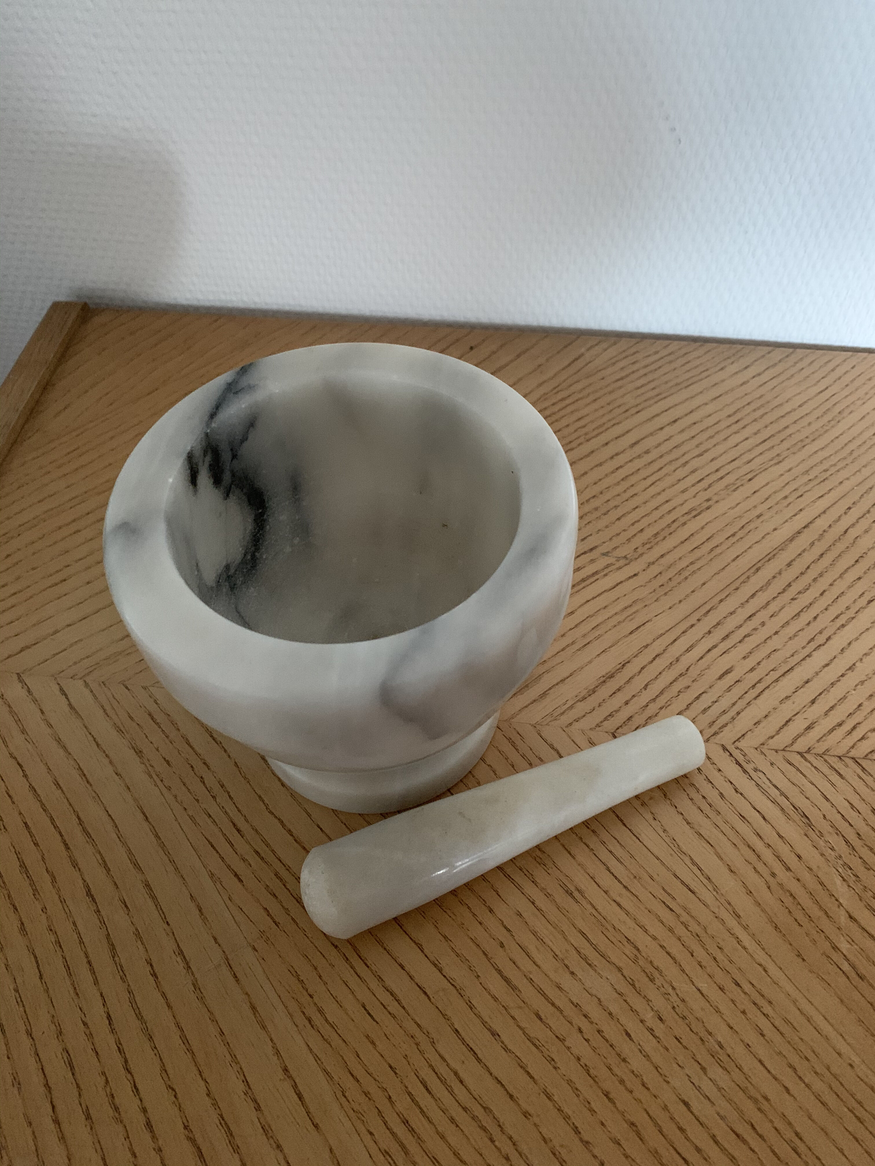 Mortar - vintage marble pestle