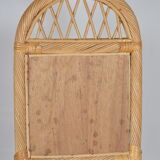 Rattan mirror 54 X 37 cm