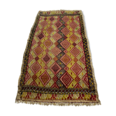 Vintage turkish kilim rug , 91 x 48 cm