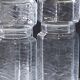 Set of 3 glass jars with old transparent lids in very good condition.