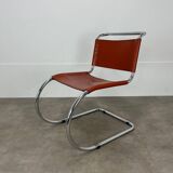 Chaise MR10 Mies Van Der Rohe, cuir, années 80