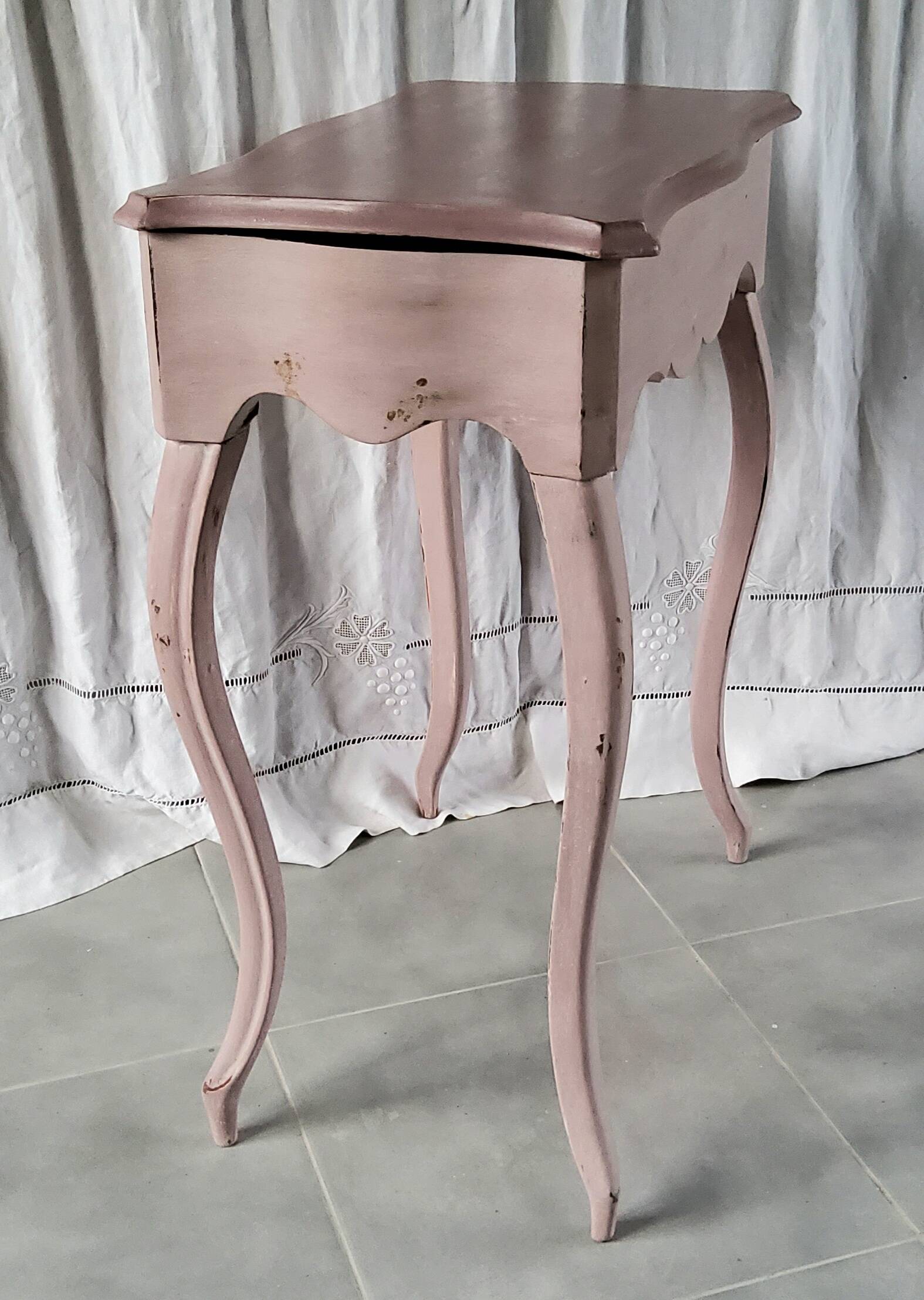 Side table with storage