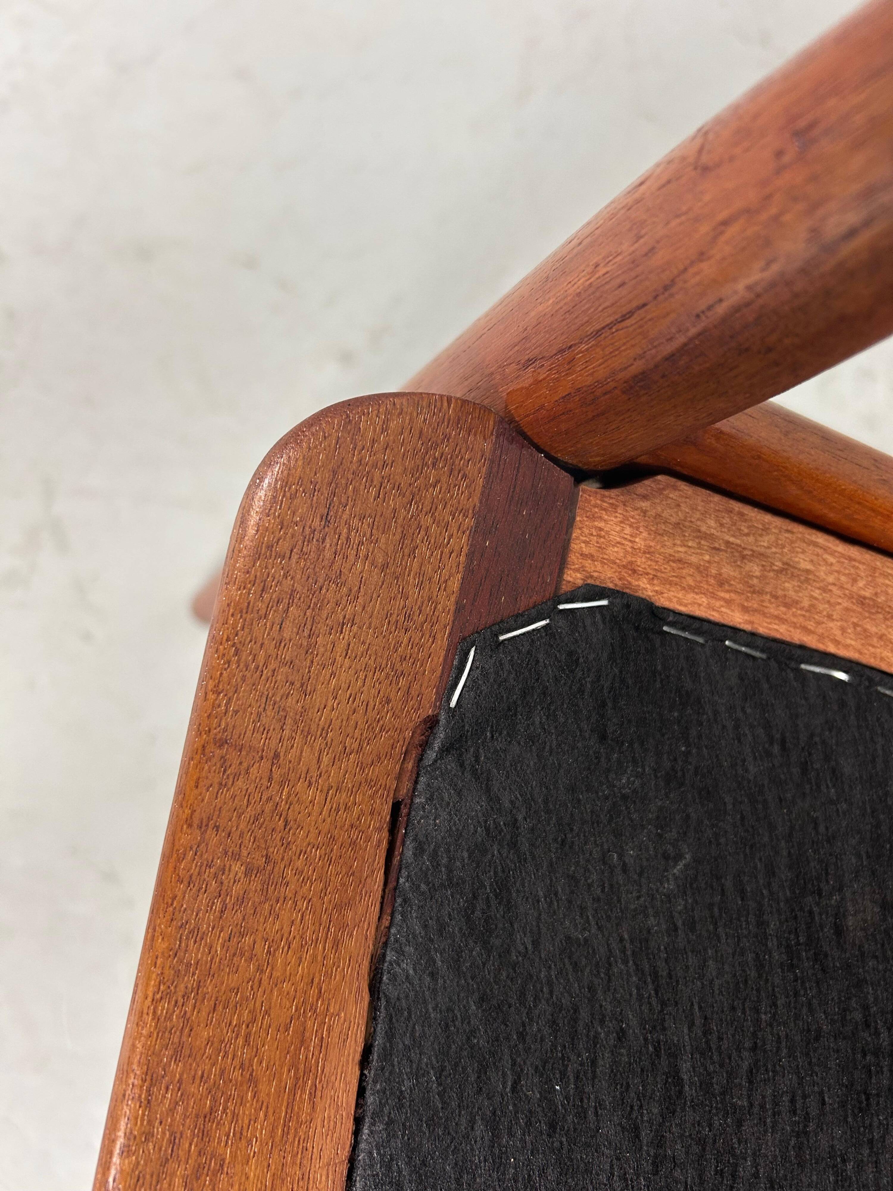 Peter Hvidt& Orla Mølgaard-Nielsen FD146 Cane Back Easy Chair, Denmark