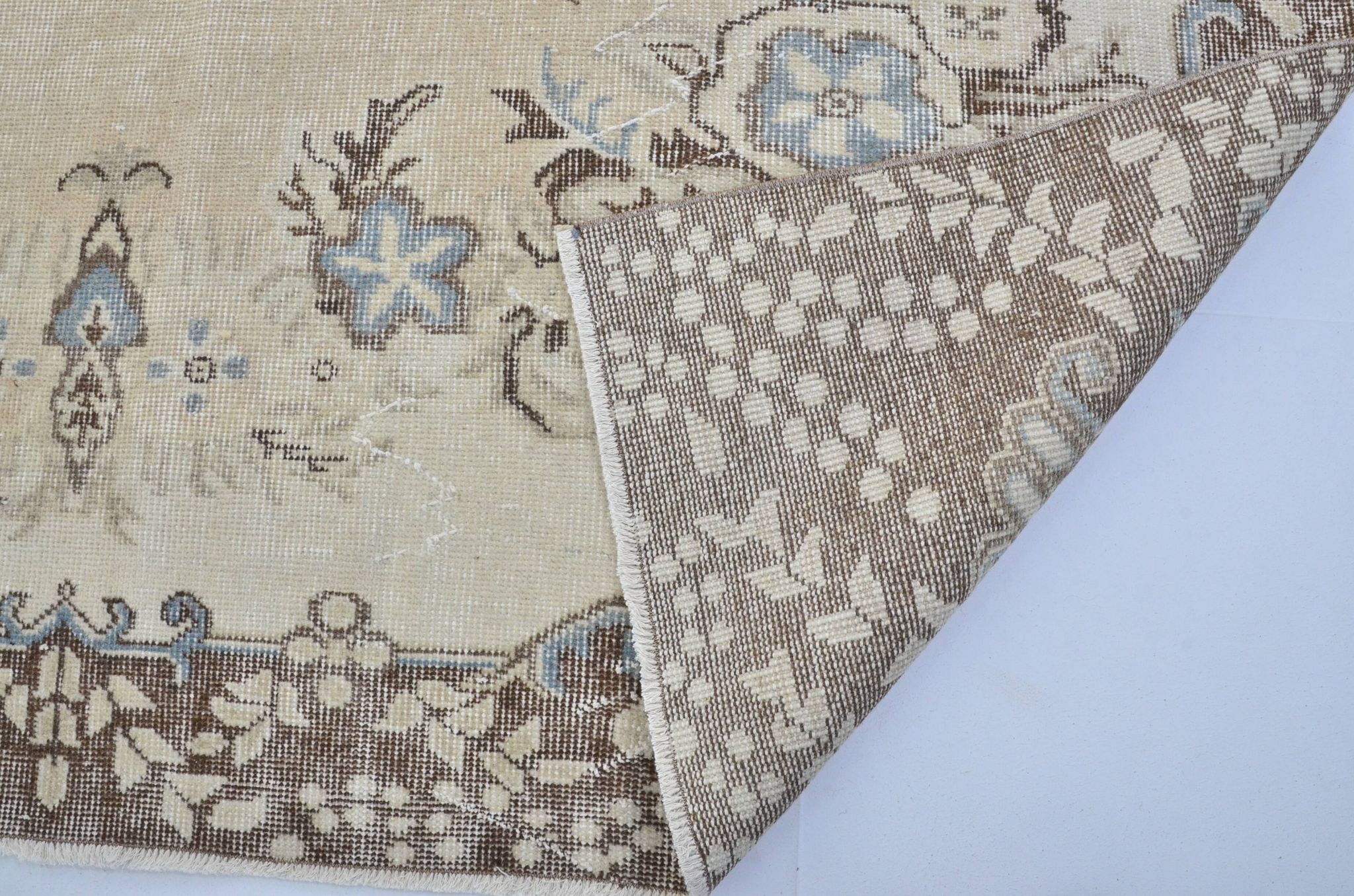 Oushak Turkish Vintage Rug sku 3266
