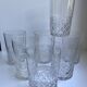 Lot de 7 verres à eau années 50-60