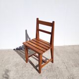 Small vintage wooden children's chair