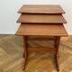 Scandinavian teak nesting tables