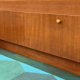 Day bed scandinave en teck 1950/60