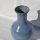 Blue stoneware vase